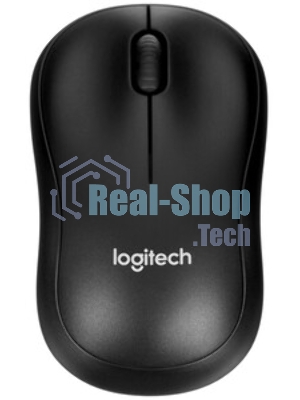 Мышь беспроводная Logitech B220 Silent черный, 1000 dpi, радиоканал, USB, кнопки - 3
