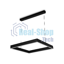 Светильник Ambrella light FA6626 BK черный 65W 600*600*720 (ПДУ РАДИО 2.4G)