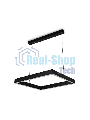 Светильник Ambrella light FA6626 BK черный 65W 600*600*720 (ПДУ РАДИО 2.4G)
