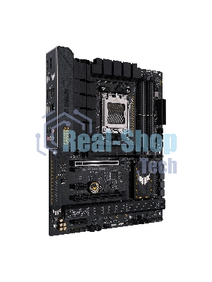 Материнская плата ASUS TUF GAMING B650-PLUS, AM5, AMD B650, 4xDDR5, 4xSATA, 3xM.2, 1xPCI-E 4.0 x16, 1xPCI-E 4.0 x4, 2xPCI-E x1, 1xHDMI, 1xDP, 1x 2.5Gb LAN, 2xUSB-A 3.2 Gen 2, 1xUSB-A 3.2 Gen 2x2, 1xUSB-C 3.2 Gen 2, 5x3.5 мм, 7.1, ATX
