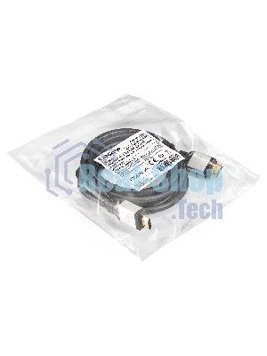 Кабель HDMI ExeGate EX-CC-HDMI8K-2.0F (19M/19M, v2.1, 2м, 8K UHD, Ethernet, ферритовые кольца, позолоченные контакты)