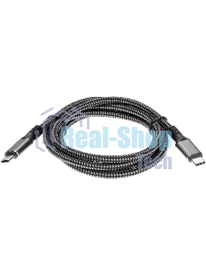 Кабель Thunderbolt4/USB4 Type-C, 5K@60Hz, 40Gbps, PD 100W, 5A, VCOM, 1.2м CU540M-1.2M