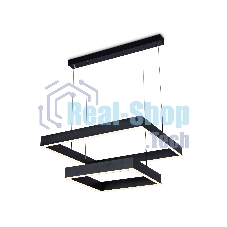 Светильник Ambrella light FA6633/2 BK черный 108W 600*600*720 (ПДУ РАДИО 2.4G)