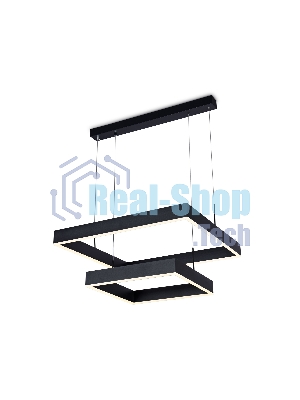 Светильник Ambrella light FA6633/2 BK черный 108W 600*600*720 (ПДУ РАДИО 2.4G)