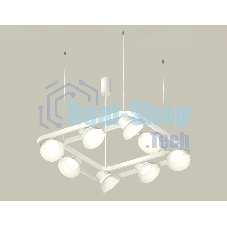 Светильник Ambrella light XB9177080/8 SWH/FR белый песок/белый матовый GX53 (С9177, N8140)