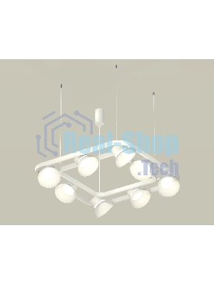 Светильник Ambrella light XB9177080/8 SWH/FR белый песок/белый матовый GX53 (С9177, N8140)