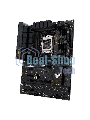Материнская плата ASUS TUF GAMING B650-PLUS, AM5, AMD B650, 4xDDR5, 4xSATA, 3xM.2, 1xPCI-E 4.0 x16, 1xPCI-E 4.0 x4, 2xPCI-E x1, 1xHDMI, 1xDP, 1x 2.5Gb LAN, 2xUSB-A 3.2 Gen 2, 1xUSB-A 3.2 Gen 2x2, 1xUSB-C 3.2 Gen 2, 5x3.5 мм, 7.1, ATX