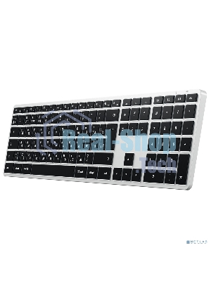 Клавиатура беспроводная Satechi Slim X3 Bluetooth Backlit Keyboard, Bluetooth, Серебристый ST-BTSX3S-RU
