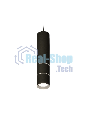 Светильник Ambrella Light XP7402070 SBK/PSL черный песок/серебро полированное MR16 GU5.3