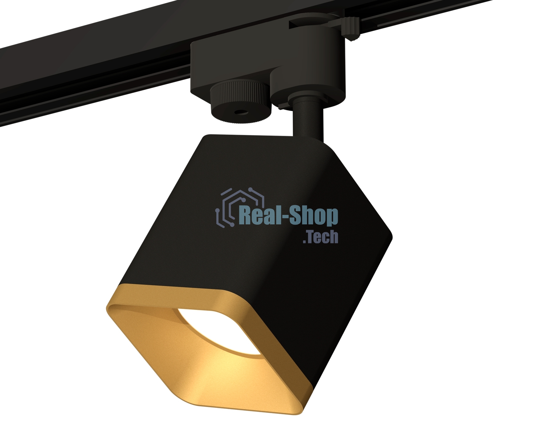 Светильник Ambrella light XT7813003 SBK/SGD черный песок/золото песок MR16 GU5.3 (A2521, C7813, N7704)