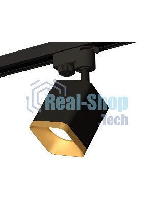 Светильник Ambrella light XT7813003 SBK/SGD черный песок/золото песок MR16 GU5.3 (A2521, C7813, N7704)
