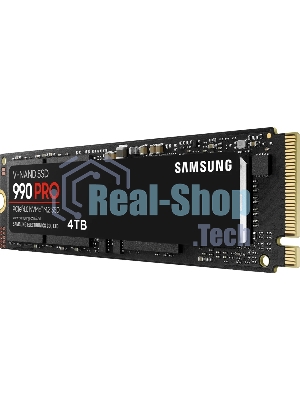 Накопитель SSD Samsung 990 PRO, 4Tb, PCIe 4.0 x4, M.2 2280, NVMe, R/W 7450/6900