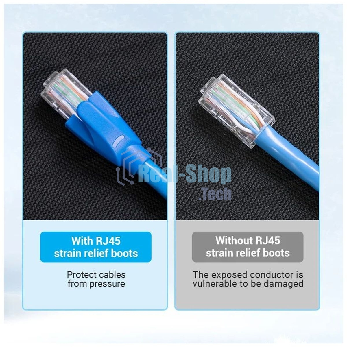 Колпачки изолирующие Vention IODO0-50 для разъемов RJ-45 (50 шт.) оранжевый