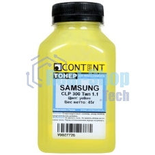 Тонер Samsung CLP 300 (Content) Тип 1.1, C, 45 г, банка