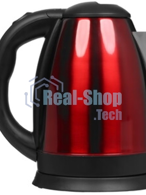 Чайник электрический Scarlett SC-EK21S76 2 л, 1800 Вт, красный (корпус: нержавеющая сталь)