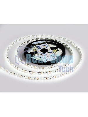 Светодиодная лента GS1103 2835 120Led/ 9.6W m/ 12V IP20 6500K/ 5000*8*1.2mm (2 конт.)