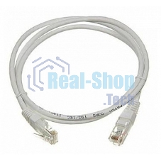 Патч-корд LANMASTER UTP LAN-PC45/U5E-2.0-GY вилка RJ-45-вилка RJ-45 cat.5е 2м серый LSZH