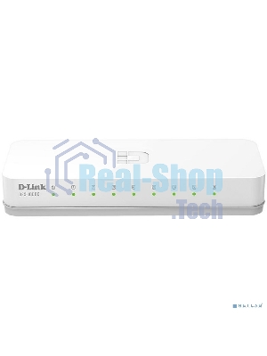 Коммутатор D-Link DES-1008C, 8×100 Мбит/с, неуправляемый