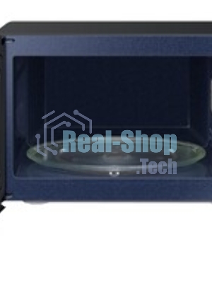 Микроволновая печь Samsung MS23T5018AC/BW антрацит, 23 л, 800 Вт, переключатели - сенсор