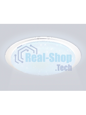 Светодиодный светильник RGB Ambrella light FZ770 WH белый IP20 42W 3000-6500K+RGB 450*55 (ПДУ ИК)
