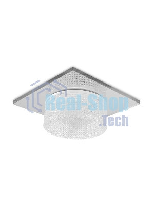 Светильник Ambrella light TN355 CH/CL хром/прозрачный GU5.3+3W (LED WHITE) 95*95*45