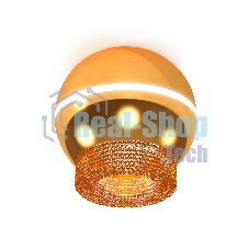 Светильник Ambrella Light XS1105020 PYG/CF золото желтое полированное/кофе MR16 GU5.3 LED 3W 4200K (C1105, N7195)
