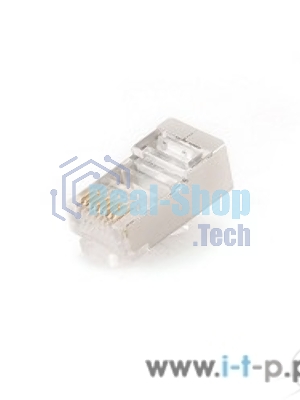 Коннектор Gembird Вилка RJ-45 LC-8P8C-001 (3-зубца) cat.5e, для одножильного кабеля (100 шт.)
