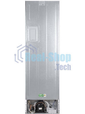 Холодильник Maunfeld MFF200NFW белый глянц. двухкамерный 271/106л морозилка снизу, No Frost