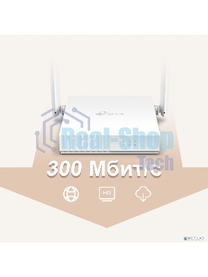 Роутер беспроводной TP-Link TL-WR820N N300 10/100BASE-TX белый