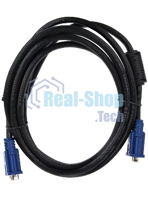 Кабель-удлинитель видео Premier 5-960EXT VGA (m)/VGA (f) 3м. феррит.кольца черный (5-960EXT 3.0)