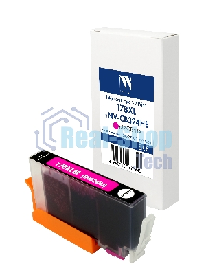 Картридж струйный NVPrint 178XL (NV-CB324HE) Magenta для HP Photosmart 6510/7510/B110/C8583 (15 мл) совместимый