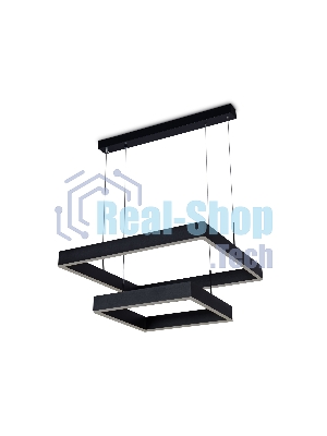 Светильник Ambrella light FA6633/2 BK черный 108W 600*600*720 (ПДУ РАДИО 2.4G)