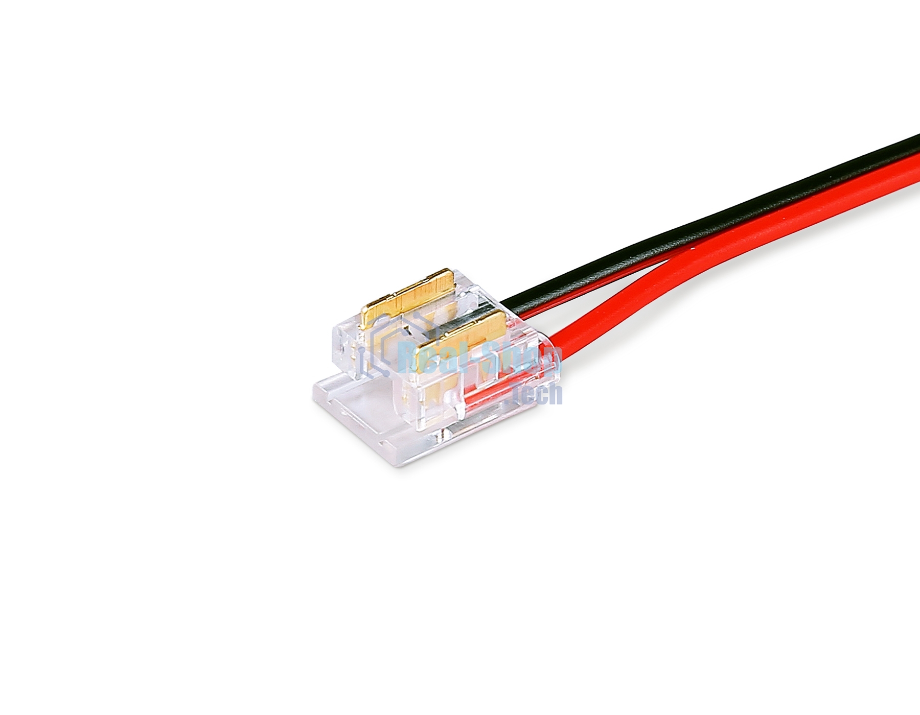 GS7895 Соединитель гибкий двухсторонний COB 12/24V для лент 8/10mm (2 конт.) (10шт)
