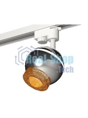 Светильник Ambrella light XT1104005 PSL/CF серебро полированное/кофе GU5.3 LED 3W 4200K (A2520, C1104, N7195)