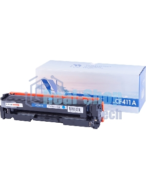 Картридж лазерный NVPrint совместимый LJ Pro M477fdn/M477fdw/M477fnw/M452dn/M452nw CF411A Cyan (2 300k)