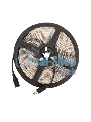 Лента светодиодная силикон, 10 мм, IP65, SMD 5050, 60 LED/m, 12 V, цвет свечения теплый белый