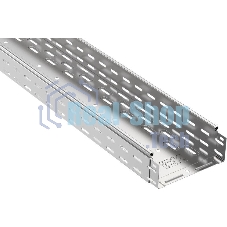 Лоток листовой перфорированный 300х80 L3000 сталь 0.8мм IEK CLP10-080-300-3