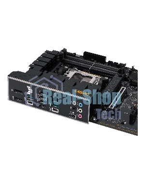 Материнская плата ASUS TUF GAMING B650-PLUS, AM5, AMD B650, 4xDDR5, 4xSATA, 3xM.2, 1xPCI-E 4.0 x16, 1xPCI-E 4.0 x4, 2xPCI-E x1, 1xHDMI, 1xDP, 1x 2.5Gb LAN, 2xUSB-A 3.2 Gen 2, 1xUSB-A 3.2 Gen 2x2, 1xUSB-C 3.2 Gen 2, 5x3.5 мм, 7.1, ATX