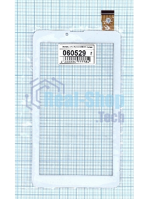 Сенсорное стекло (тачскрин) XC-PG0700-238-A1, белое