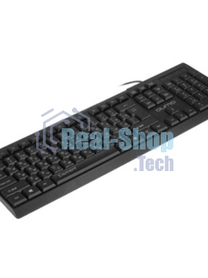 Клавиатура Qumo Office Element K65 проводная, USB Type-A, чёрный