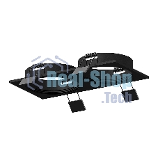 Корпус светильника C7636 SBK черный песок 180*92*H25mm MR16 GU5.3