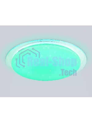 Светодиодный светильник RGB Ambrella light FZ770 WH белый IP20 42W 3000-6500K+RGB 450*55 (ПДУ ИК)