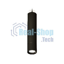 Светильник Ambrella Light XP7402075 SBK/PBK черный песок/черный полированный MR16 GU5.3
