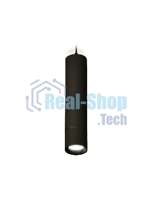 Светильник Ambrella Light XP7402075 SBK/PBK черный песок/черный полированный MR16 GU5.3