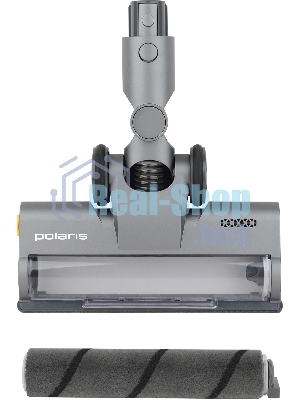 Пылесос вертикальный Polaris PVCS-4010 серый, питание от аккумулятора, 150 Вт, уборка суxая/влажная, пылесборник 0.45 л