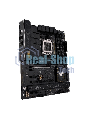 Материнская плата ASUS TUF GAMING B650-PLUS, AM5, AMD B650, 4xDDR5, 4xSATA, 3xM.2, 1xPCI-E 4.0 x16, 1xPCI-E 4.0 x4, 2xPCI-E x1, 1xHDMI, 1xDP, 1x 2.5Gb LAN, 2xUSB-A 3.2 Gen 2, 1xUSB-A 3.2 Gen 2x2, 1xUSB-C 3.2 Gen 2, 5x3.5 мм, 7.1, ATX