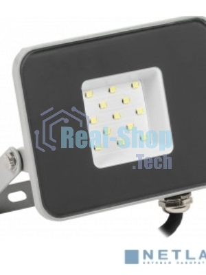 Прожектор IEK LPDO701-10-K03 СДО 07-10 светодиодный серый IP65 6500 K IEK