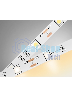Светодиодная лента Ambrella light GS1801 5050 30Led/ 7.2W m/ 12V IP20 3000K/ 5000*10*1.87mm (2 конт.)