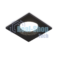 Встраиваемый точечный светильник Ambrella light TN102818 BK черный GU5.3 78*78*28