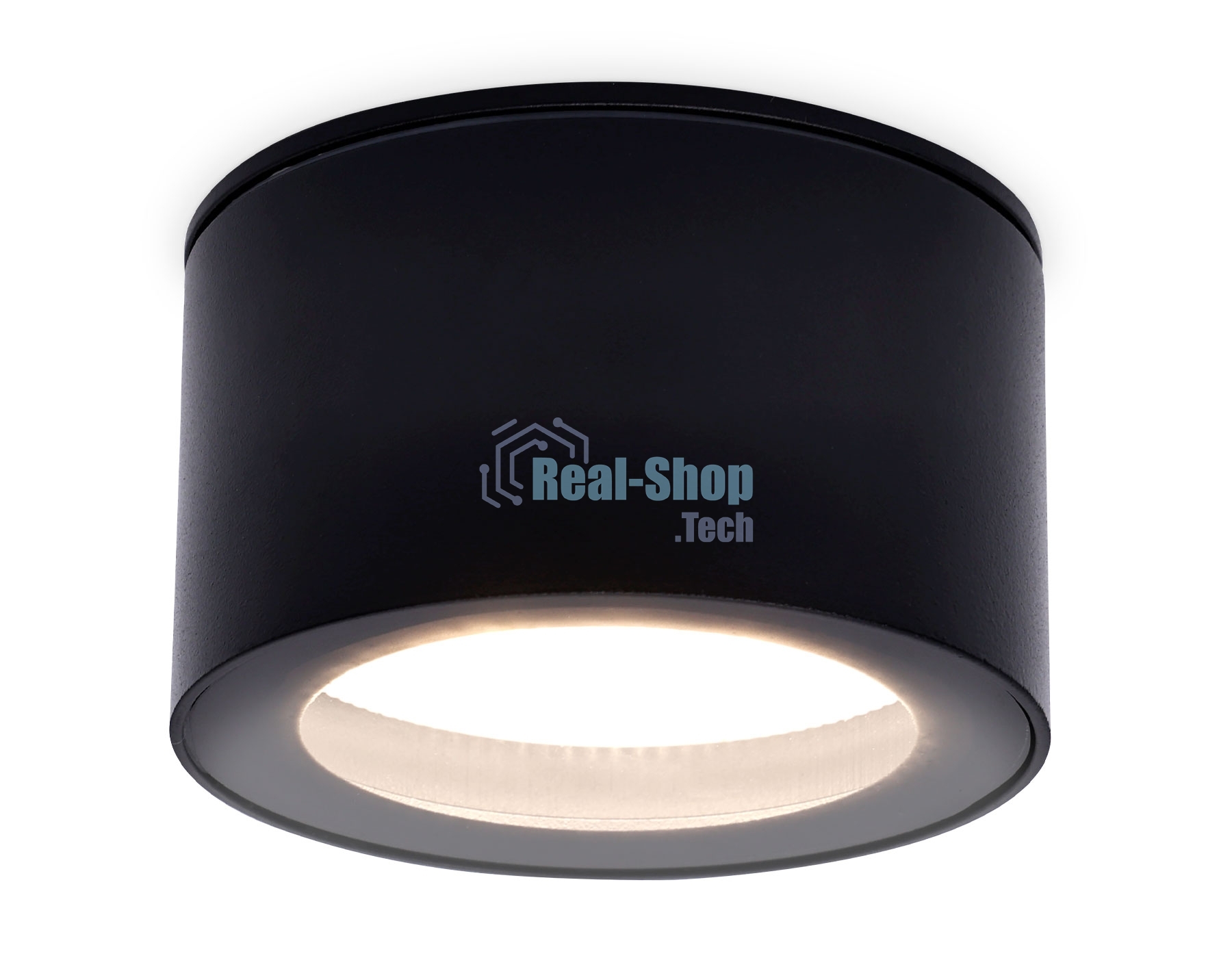 Светильник Ambrella light TN6523 SBK черный песок IP44 GX53 D85*50